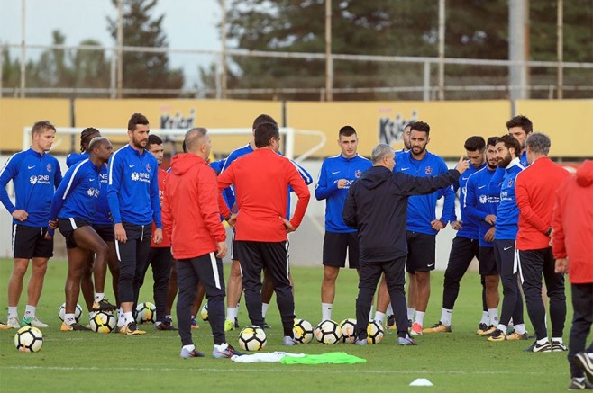Çalımbay, Trabzonspor'da İlk Antrenmanına Çıktı